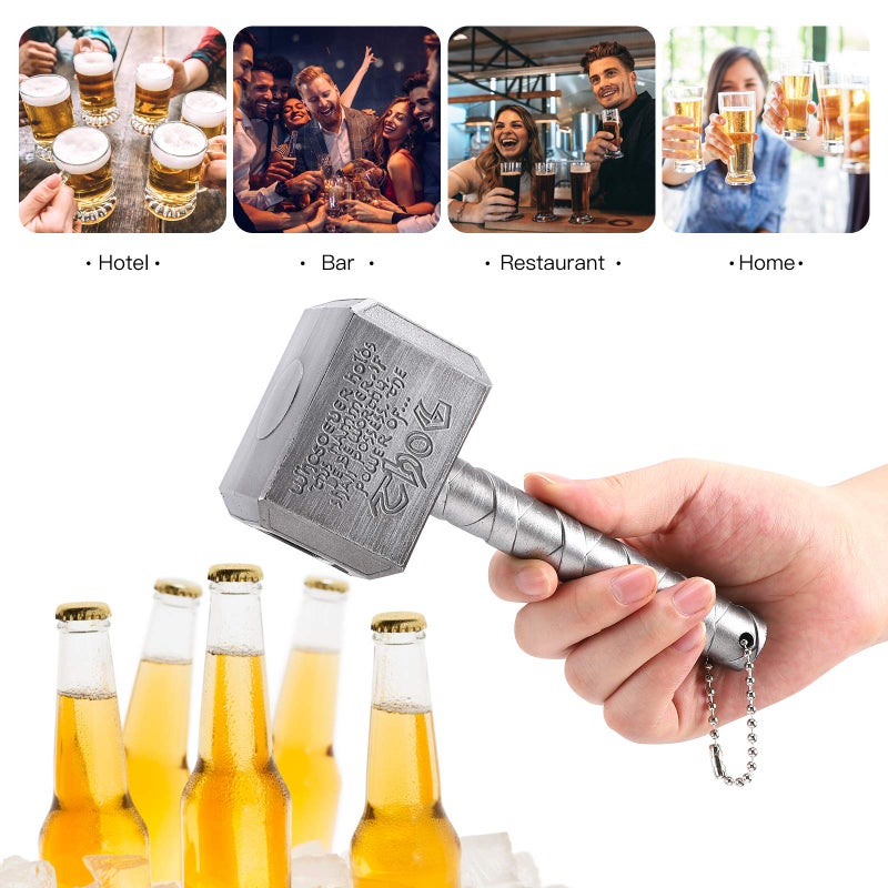 Lmaytech Beer Bottle Opener, Valentine's Day Gifts for Dad, Men, Him, Husband, Boyfriend - Image 4